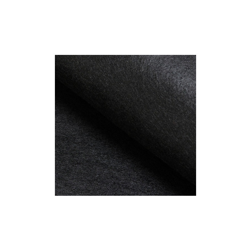 Textile felt 3mm black (SW)