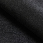 Textile felt 3mm black (SW)