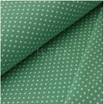 Jersey Knit - Pin dots mint