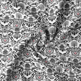 Jersey - Paper cutting Gasser white