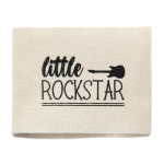 Étiquette en laine XXL - Little Rockstar écru
