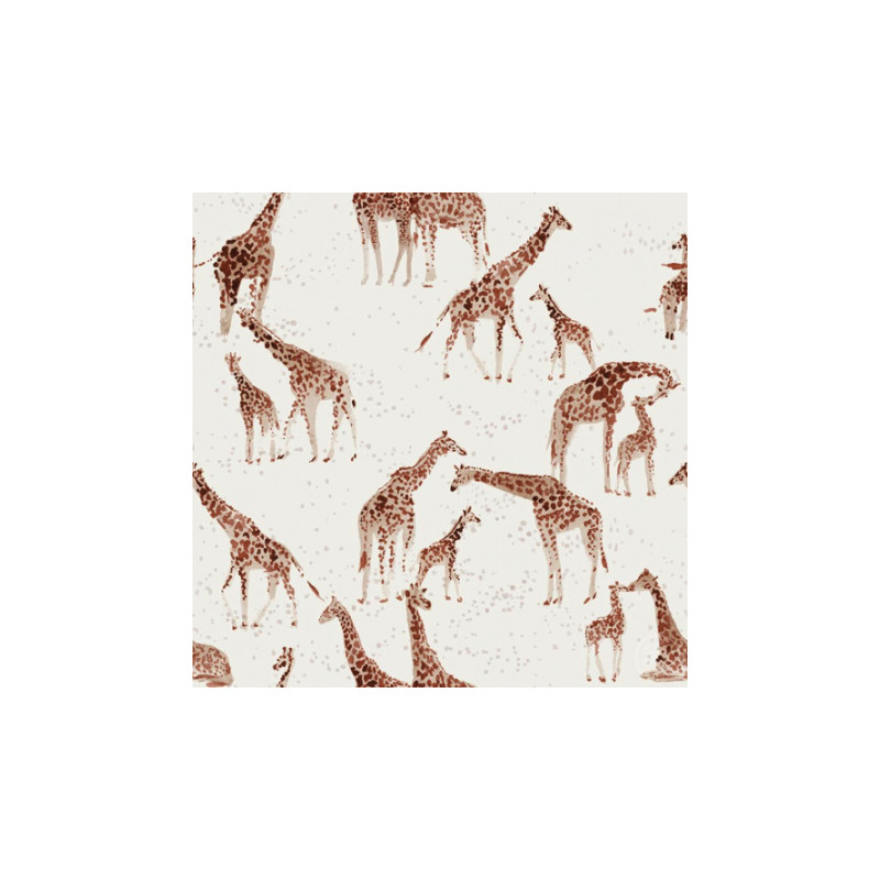 Tissu maillot de bain - Girafe écru