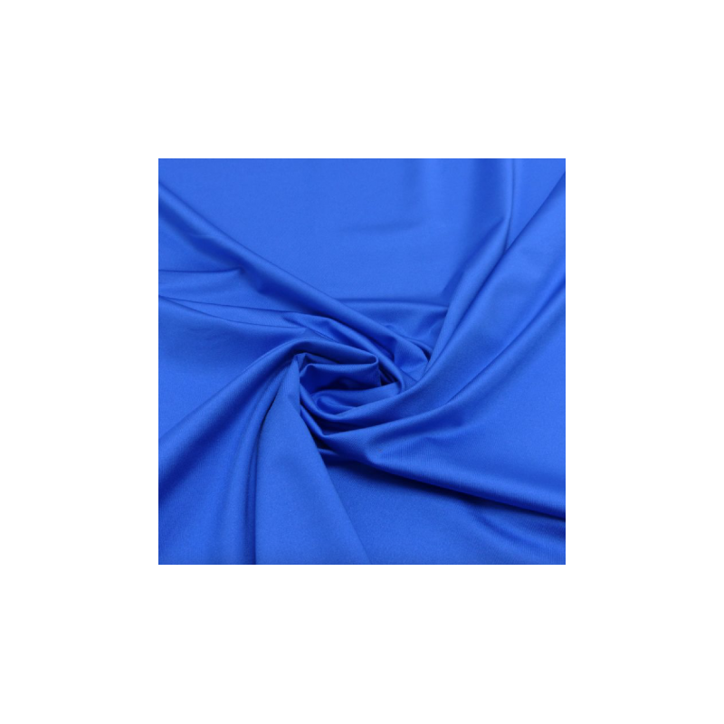 Reste - Jersey technique - lycra de bain uni cobalt 72cm