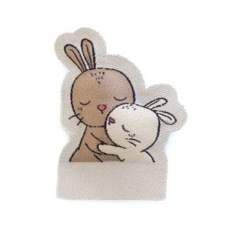 Woven Label 3D - Bunny Love