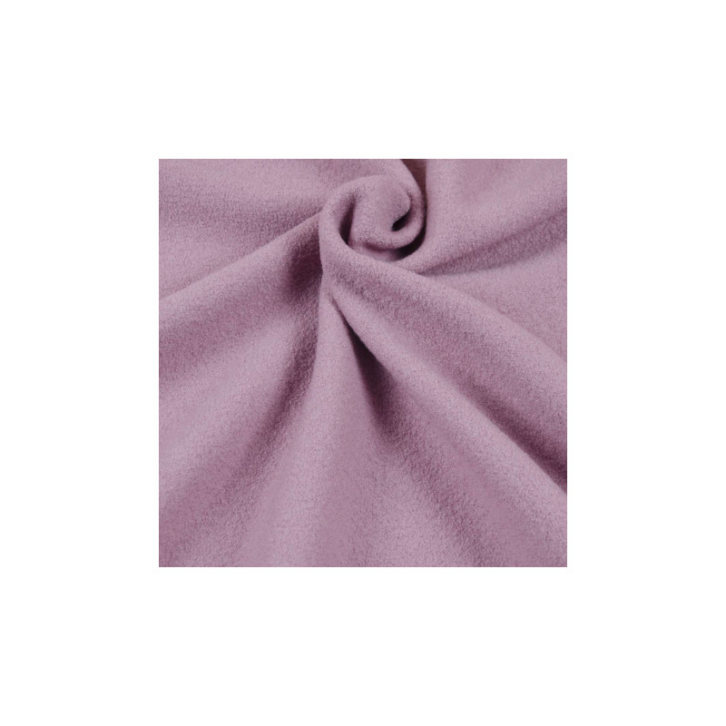 Merino boiled wool old pink