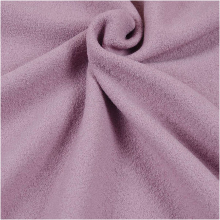 Merino boiled wool old pink