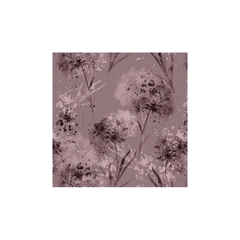 Softshell - Dandelions mauve