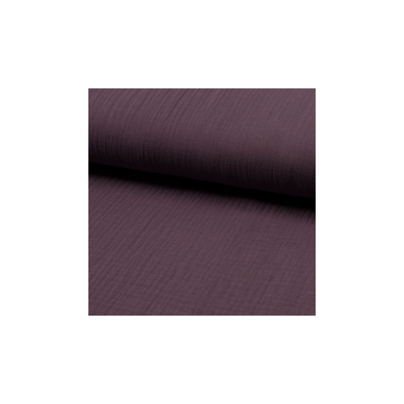 Double Gauze - Bambino Solid mauve