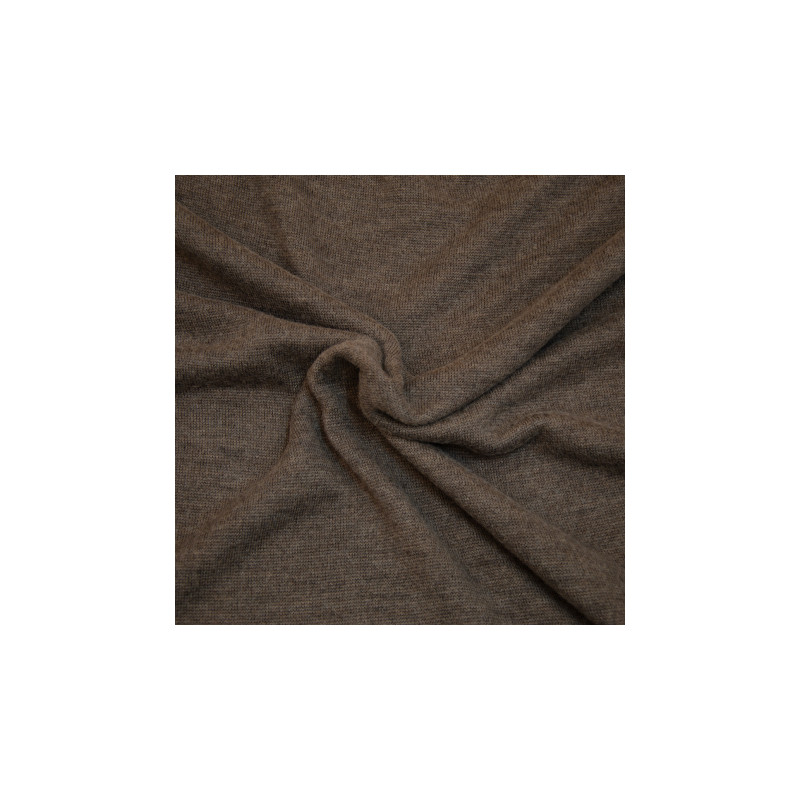 Merinostrick - Voile choclate brown