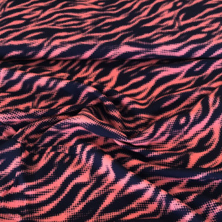 Viscose - Tiger Dots by Thorsten Berger koralle