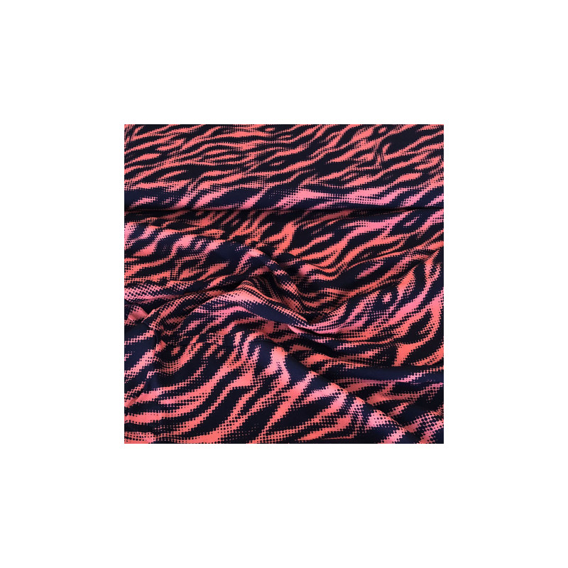 Viscose - Tiger Dots by Thorsten Berger koralle