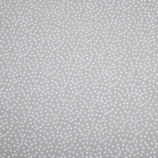 Oilcloth PVC - Pallino Dots stone grey