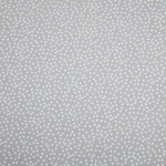tissu enduite PVC - Pallino Dots gris pierre