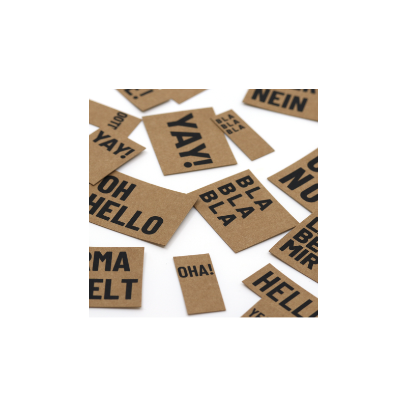 SnapPap Label Sheet - Statement