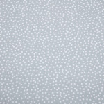 tissu enduite PVC - Pallino Dots bleu clair