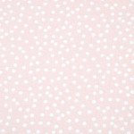 tissu enduite PVC - Pallino Dots rose saumon