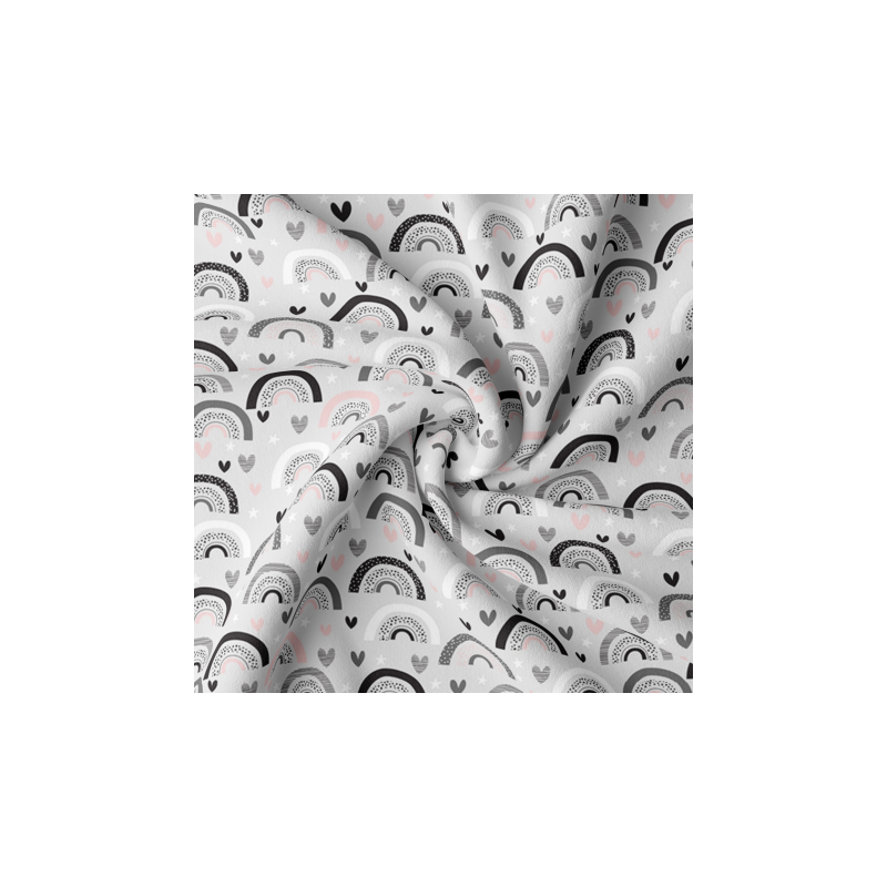 flannel - Don't forget to Dream Rainbows gray