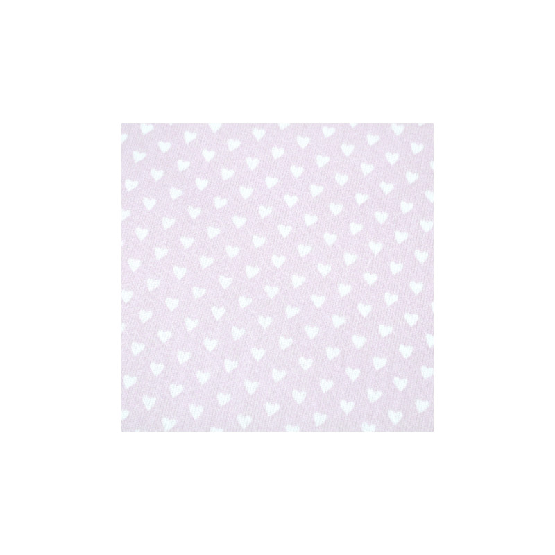 oilcloth PVC - hearts pink