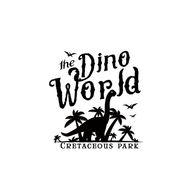 Bügelbilder - Dino World klein