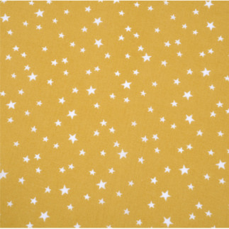 Oilcloth PVC - Star Mix Mustard