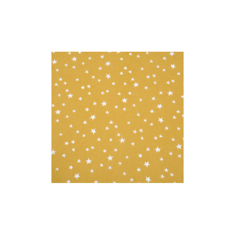 tissu enduite PVC - Star Mix Moutarde