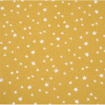 tissu enduite PVC - Star Mix Moutarde