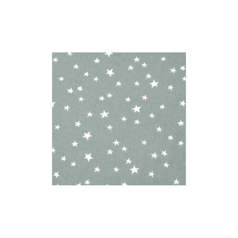 tissu enduite PVC - Star mix menthe fumée