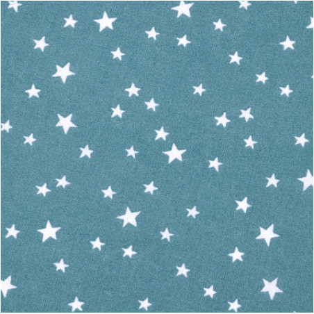 Oilcloth PVC - star mix petrol