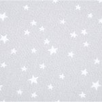oilcloth PVC - star mix light grey
