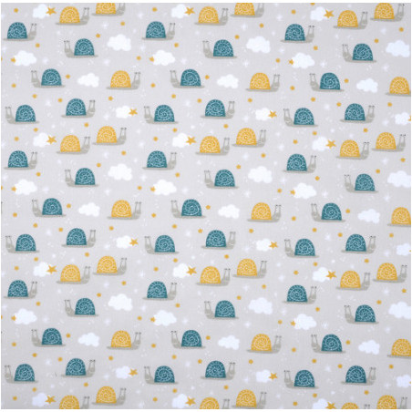 Oilcloth PVC - Schnäggli light beige