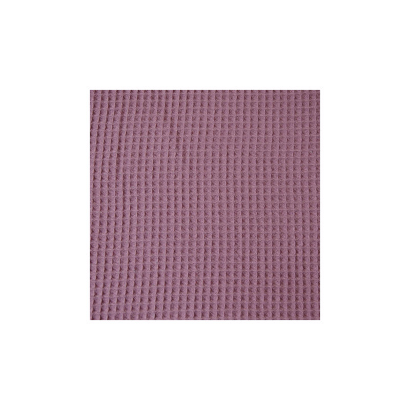 Waffle pique - old pink