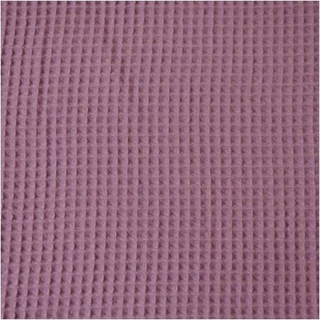 Waffle pique - old pink