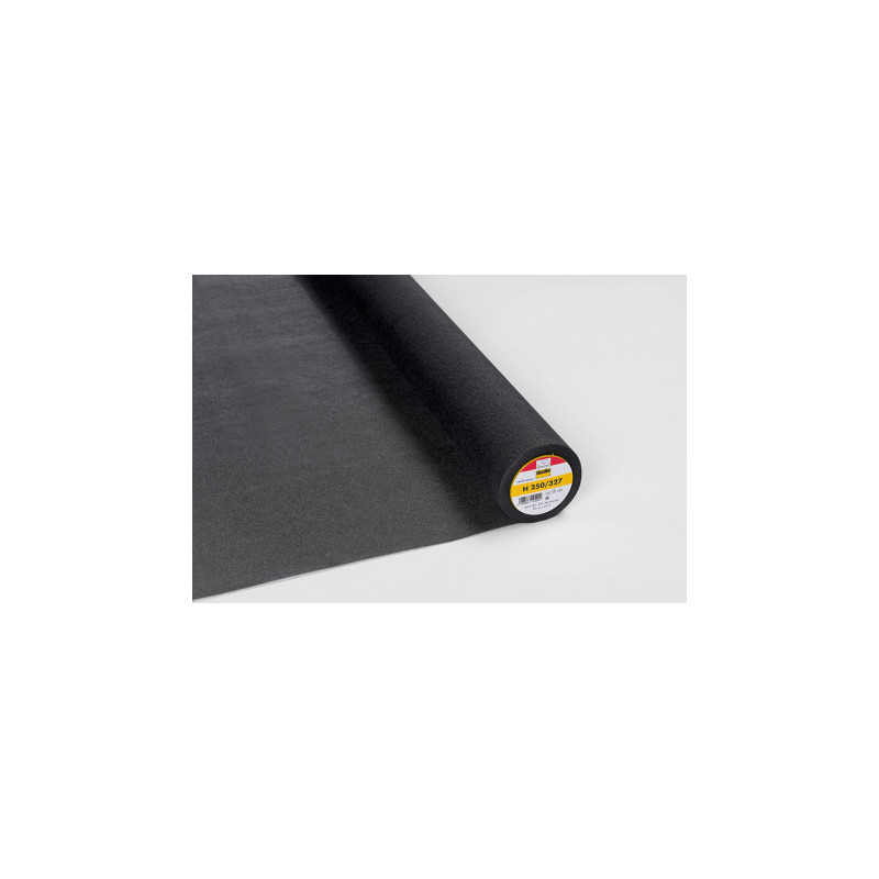 Iron-on interfacing H250 black