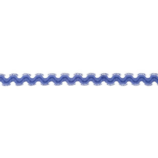 Elastic rick rack cobalt