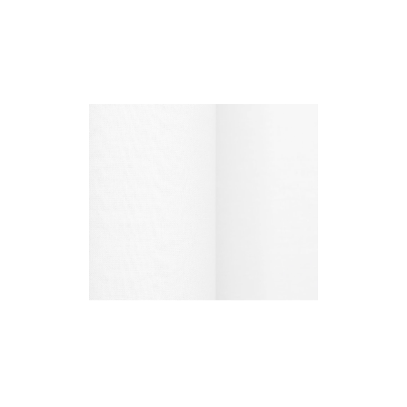Acrylic oilcloth - plain white