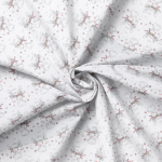 tissu enduite acrylique - Chic Bunny blanc