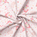 tissu enduite acrylique - Clochette Fairy rose clair tissu enduite acrylique - Clochette Fairy rose clair