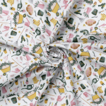 tissu enduite acrylique - Blanc jardin tissu enduite acrylique - Blanc jardin