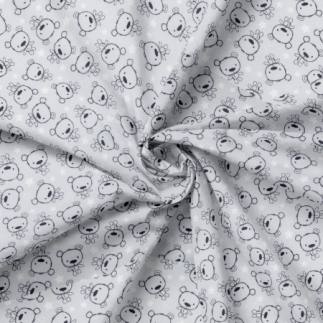 Acrylic oilcloth - Etienne Bär light blue