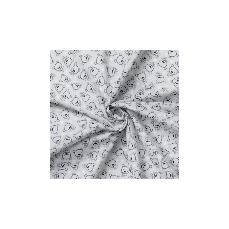 Acrylic oilcloth - Etienne Bär light blue