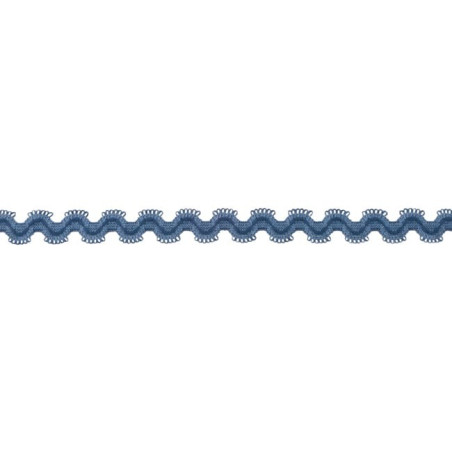 Elastic rick rack jeans