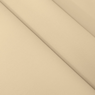 sergé de coton extensible pêche - beige infernal