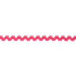 Elastic rick rack pink