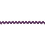 Elastic rick rack purple