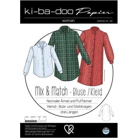 Ki-Ba-Doo Women's Mix & Match Blouse / Dress