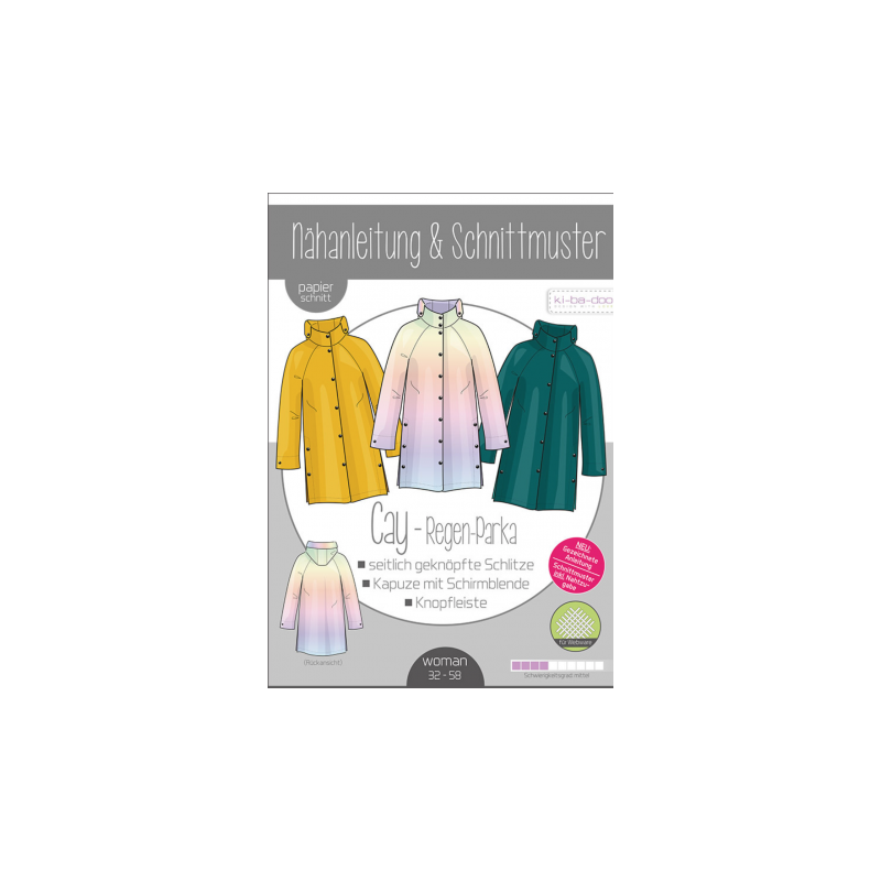 Parka de pluie pour femme Ki-Ba-Doo Cay