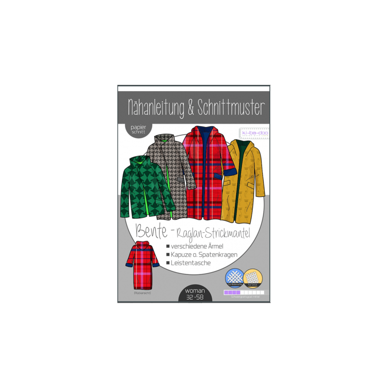 Cardigan raglan pour femme Ki-Ba-Doo Bente