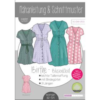 Ki-Ba-Doo Women's Blouse Dress Birthe