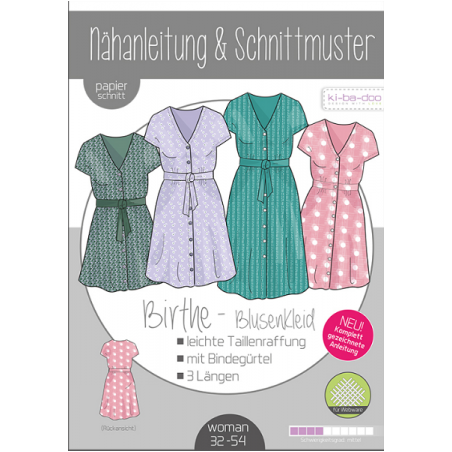 Ki-Ba-Doo Women's Blouse Dress Birthe