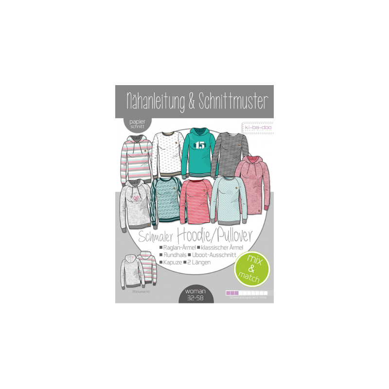 Ki-Ba-Doo Women's Mix & Match sweatshirt er / Hoodie